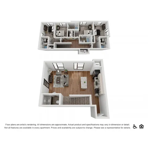 The Marshall - Two-Story Floor Plan