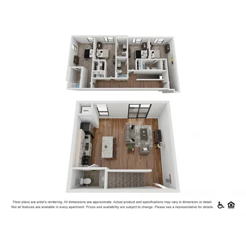 The Marshall - Two-Story Floor Plan