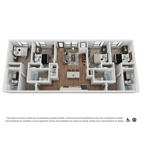 The Marshall - Spacious Floorplan