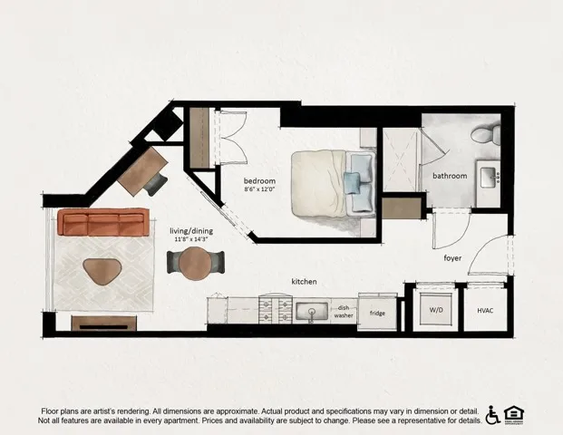 S03 | Studio | 572 sq ft