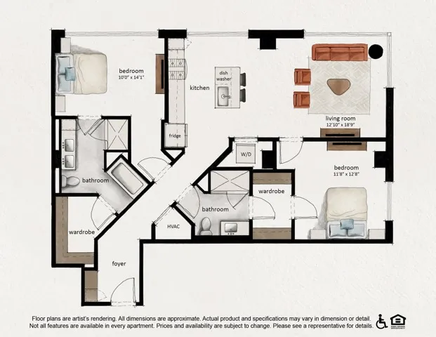 B03 | 2x2 | 1247 sq ft