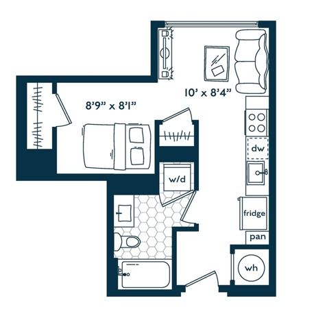 0x1 (416 SF)