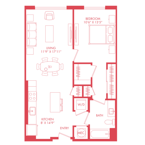 A12| 1x1 | 769 sq ft