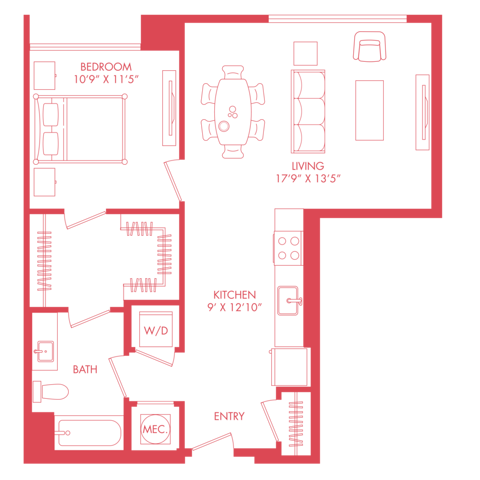 A13 | 1x1 | 774 sq ft