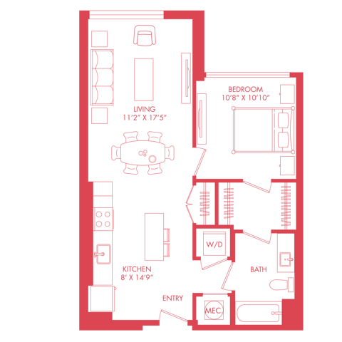 A7 | 1x1 | 717 sq ft