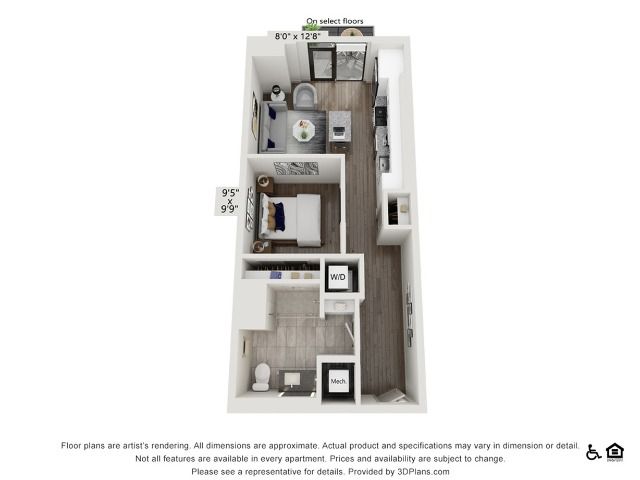 1x1 | 621 sq ft