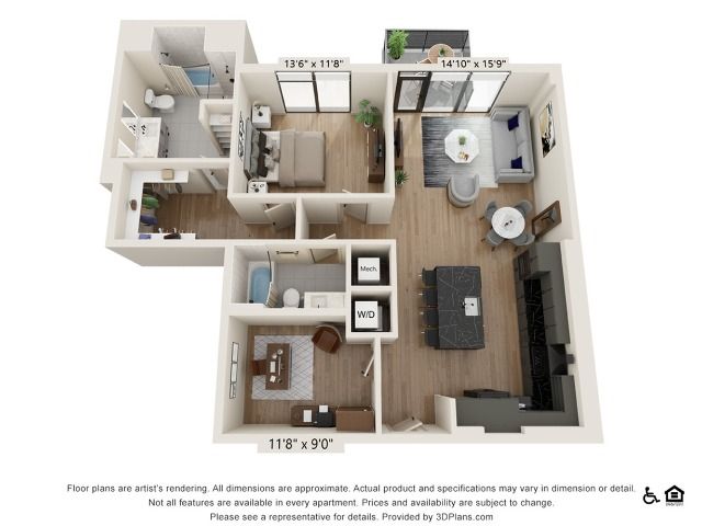 1 x 2 | 1161 sq ft
