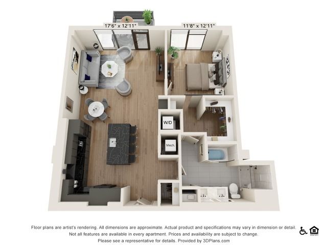 1 x 1 | 991 sq ft