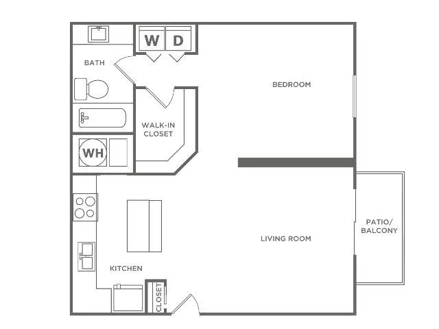 Aspen (750 SF)