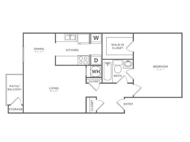 Dogwood (700 SF)