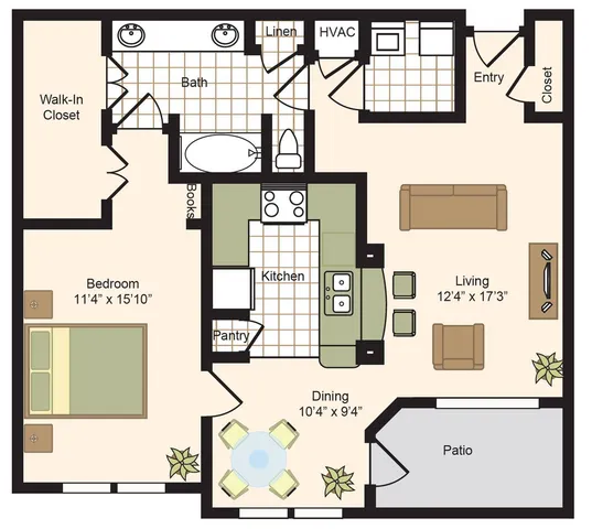 C | 1X1 | 910 sq ft