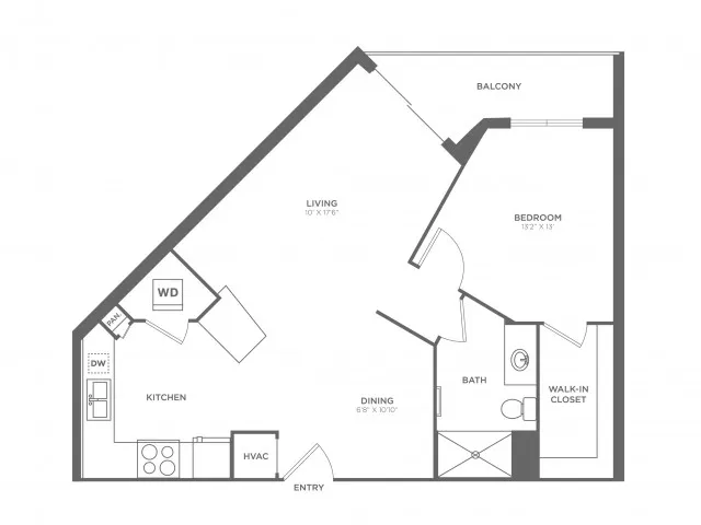 Monet | 1 bed 1 bath | from 800 square feet