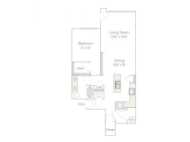 AT1.GR | 1 bed 1 bath | from 888 square feet