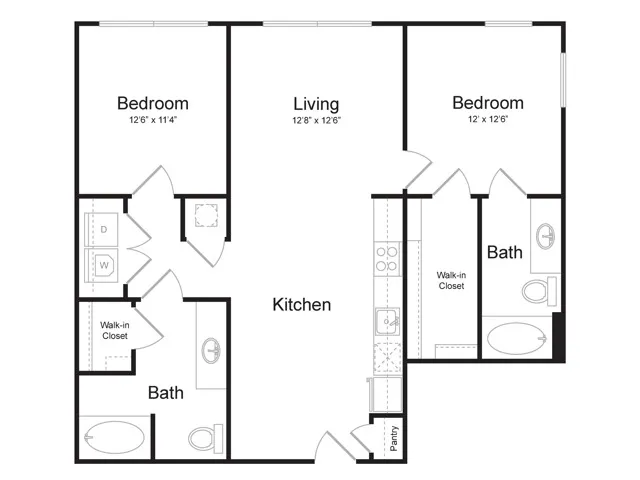 B1HC.60 Floor Plan Image