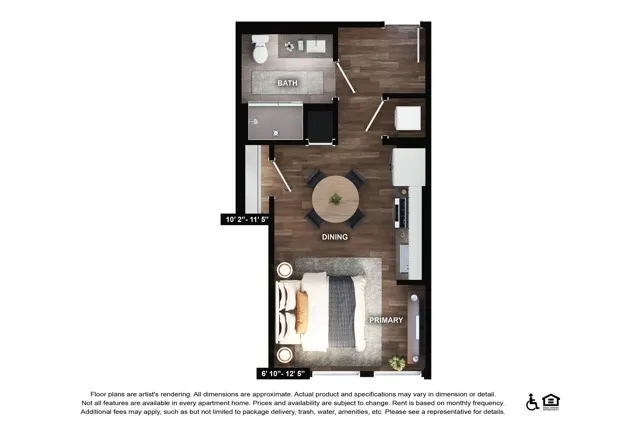 M2A | Studio | 441 sf