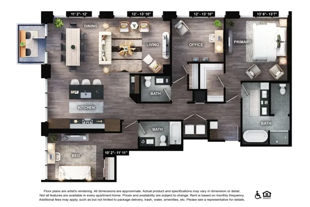 PH-C2 | 3x3 | 1650 sf