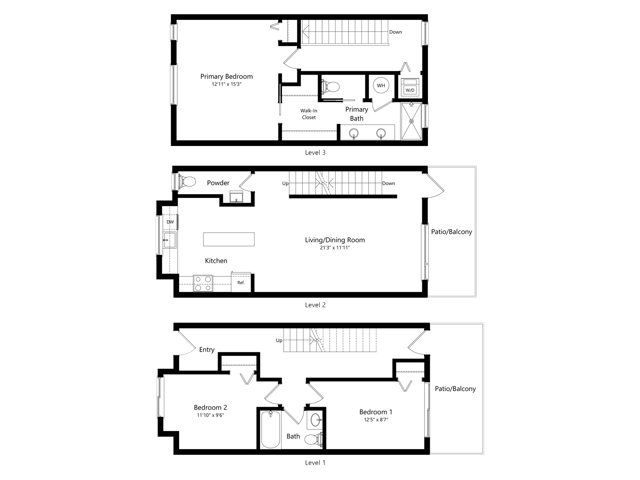 Skyline | 3x2.5 | 1580 sq ft