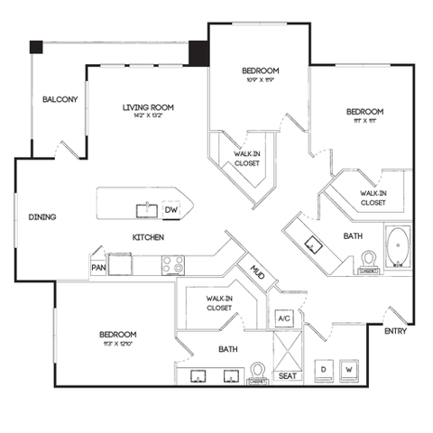 C1 | 3x2 | 1412 sf