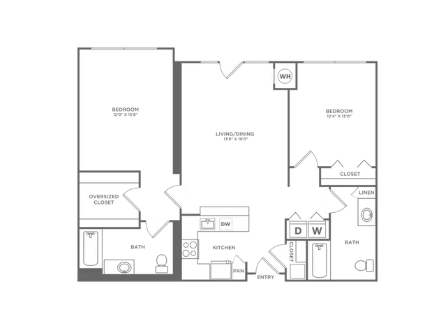 B2GR | 2x2 | 1110 sf
