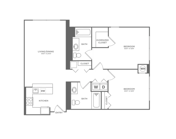 B2IG | 2x2 | 1045 sf
