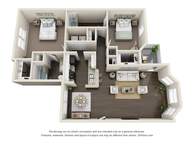 Belmont (1141 SF)