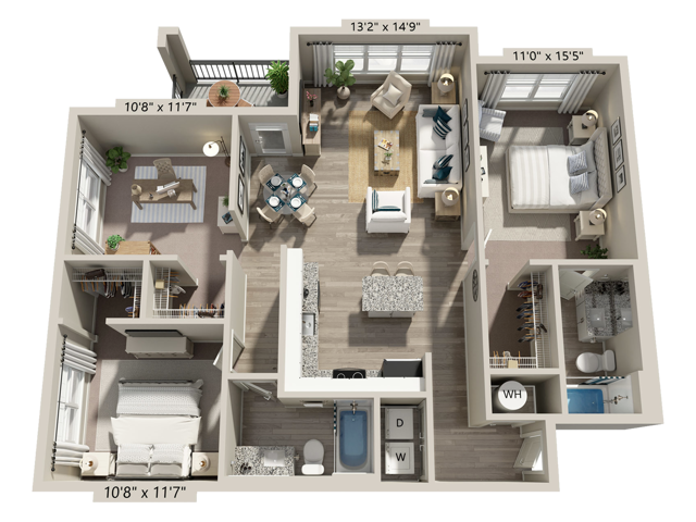 B3 Floor Plan