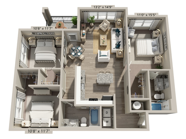 C1 Floor Plan
