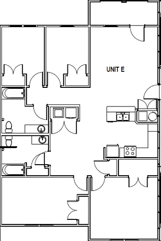 4 Bed 2 Bath