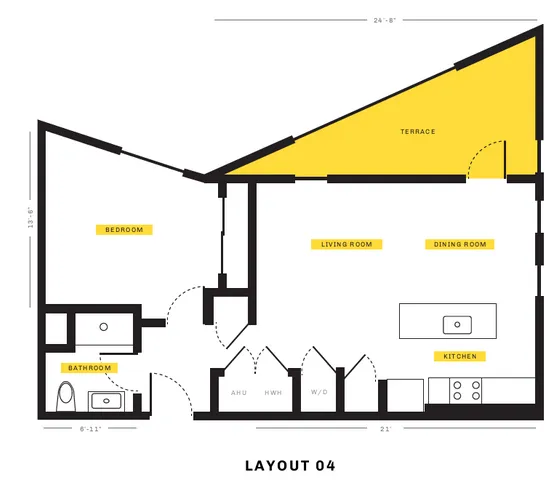 1 Bedroom 1 Bath