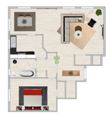 1 Bedroom 1 Bath