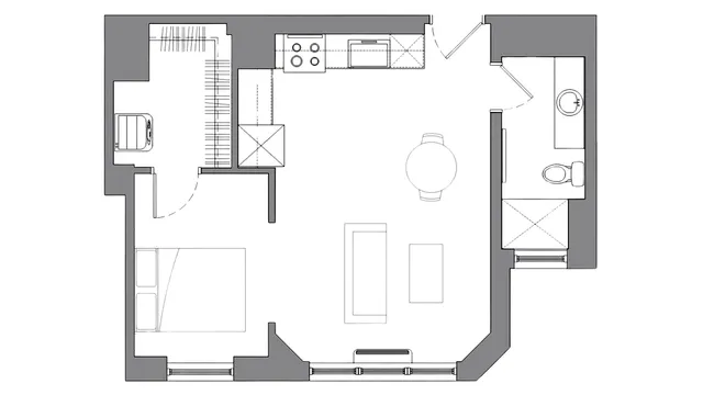 Small One Bedroom