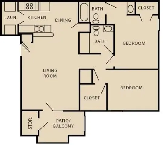2 Bedroom