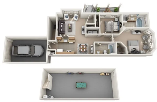 Woodward 2 Bedroom Ranch