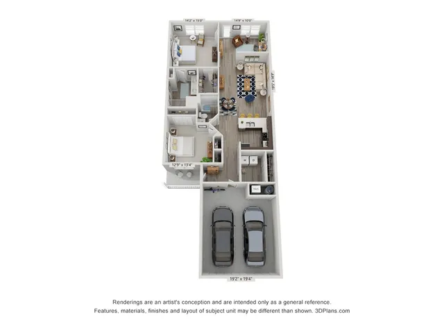 Bermuda 2 Floor Plan