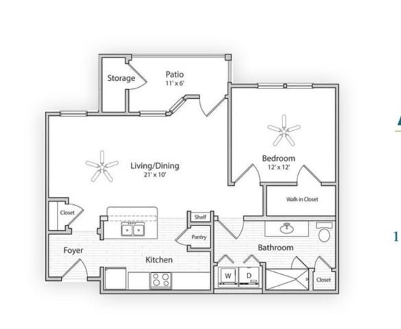 AFWA2 | 1x1 | 765 sq ft