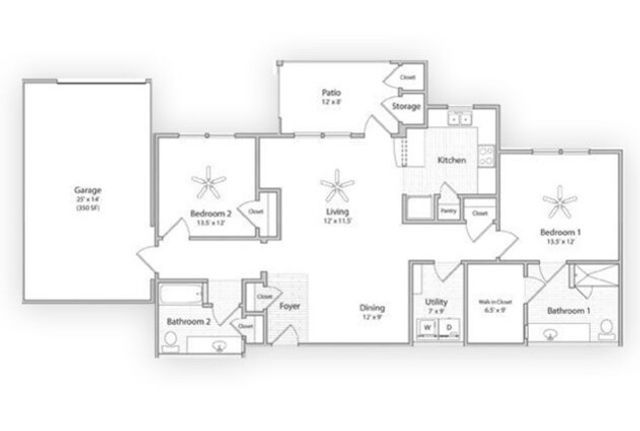 AFWC2g | 2x2 | 1260 sq ft