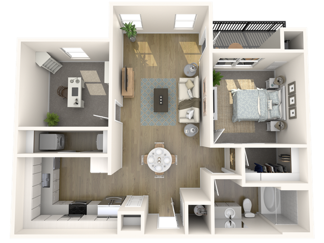 A5-D | 1x1 | 850 sq ft