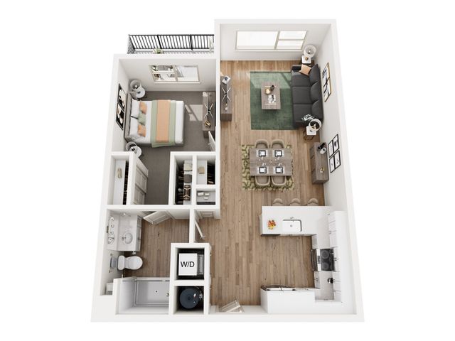 Aspendale Littleton_1BR_A5_Pine