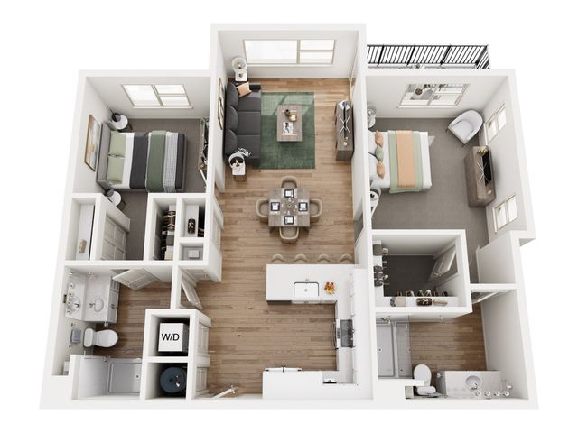 Aspendale Littleton_2BR_B3_Madison