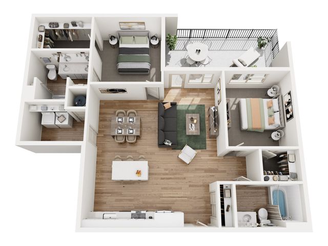 Aspendale Littleton_2BR_B4_Platte