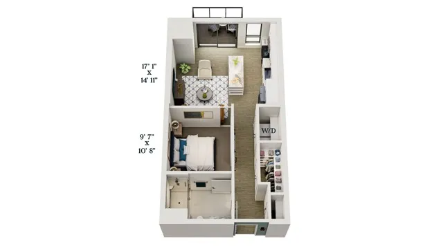 B4 | 1x1 | 625 sq ft
