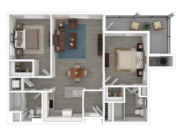 B2 | 2x2 | 1000 sq ft
