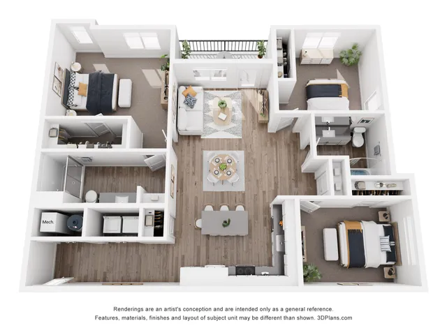 Includes Balcony or Patio