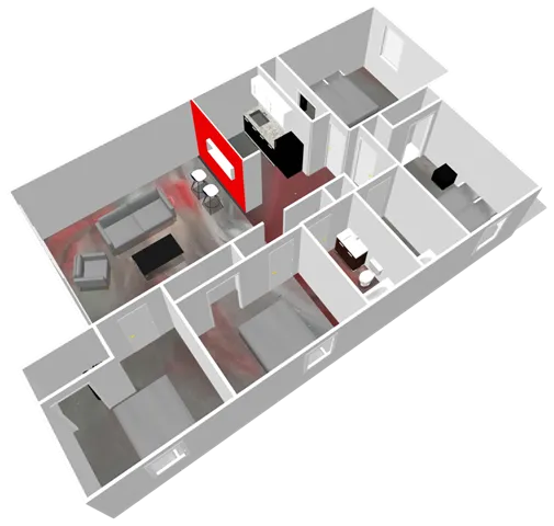stadium walk 4 bedroom 2 bathroom floor plan