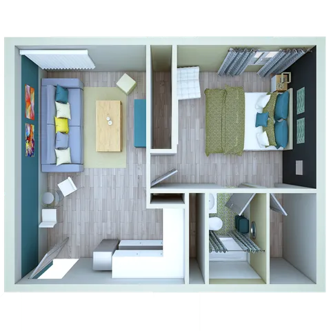 1 Bedroom A