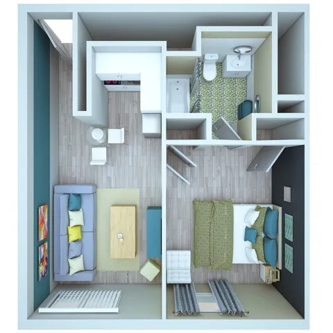 1 Bedroom D