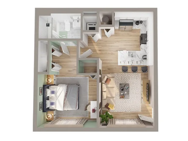 1 br 1 ba 652