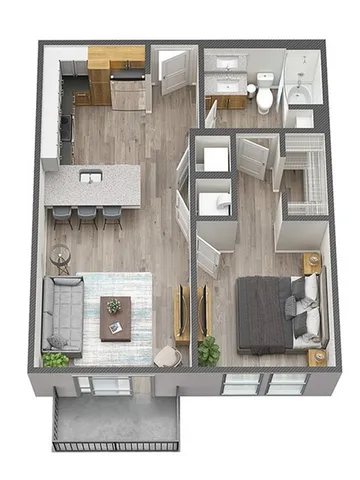 Mosaic at Lake Toho A1Alt floorplan