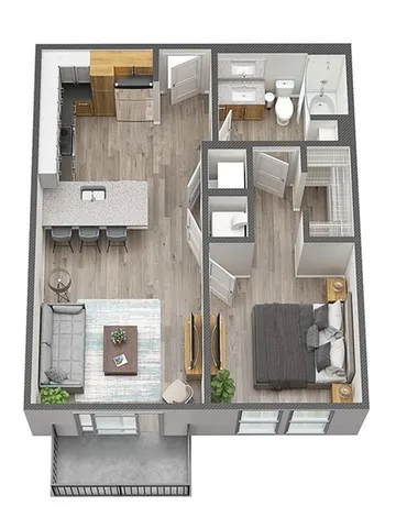 Mosaic at Lake Toho A1 Floorplan