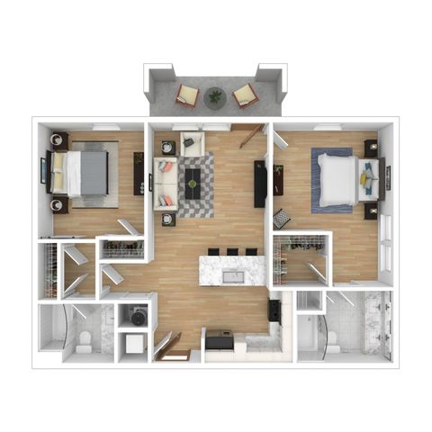 2 bedroom manor